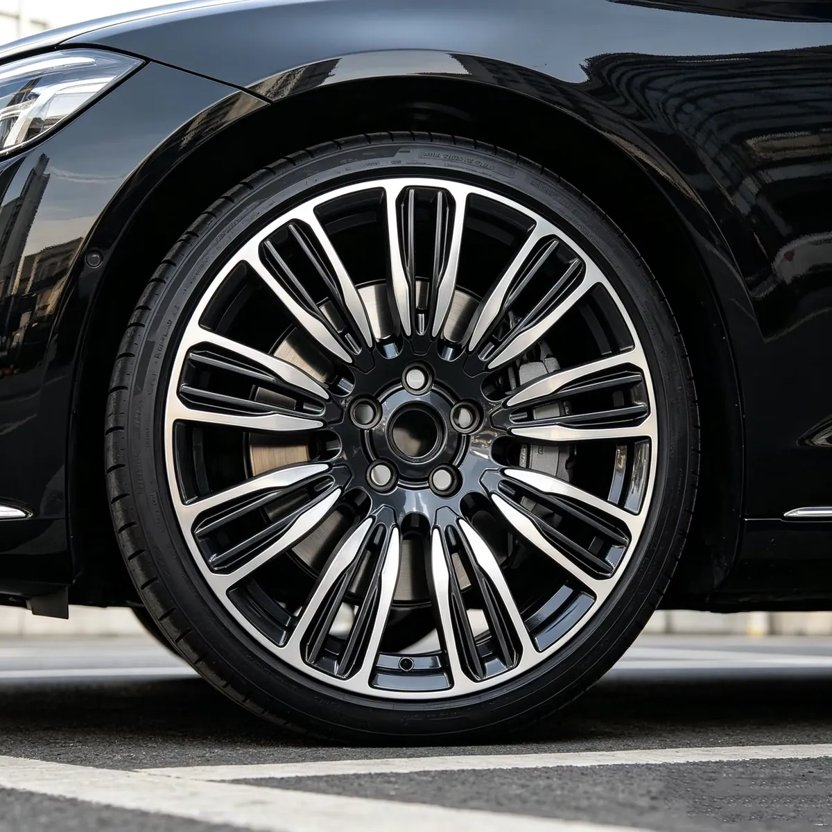 JG Forged Aluminum Alloy Rims 17 - 22 Inch Custom ET PCD 5x112 5x114.3 5x120 for Sedan Sport Passenger Car forged wheel