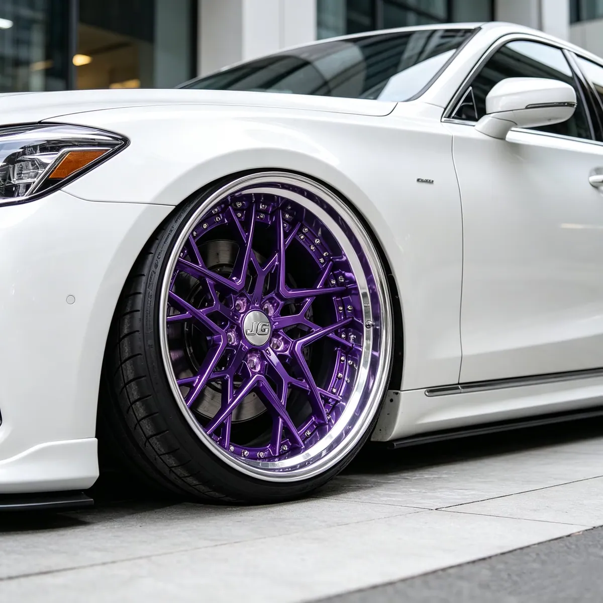 JG Forged Aluminum Rims 17-22 Inch Multi Spoke Performance Wheels Painted Finish Luxury SUV Sedan Modification DOT Certified forged wheel