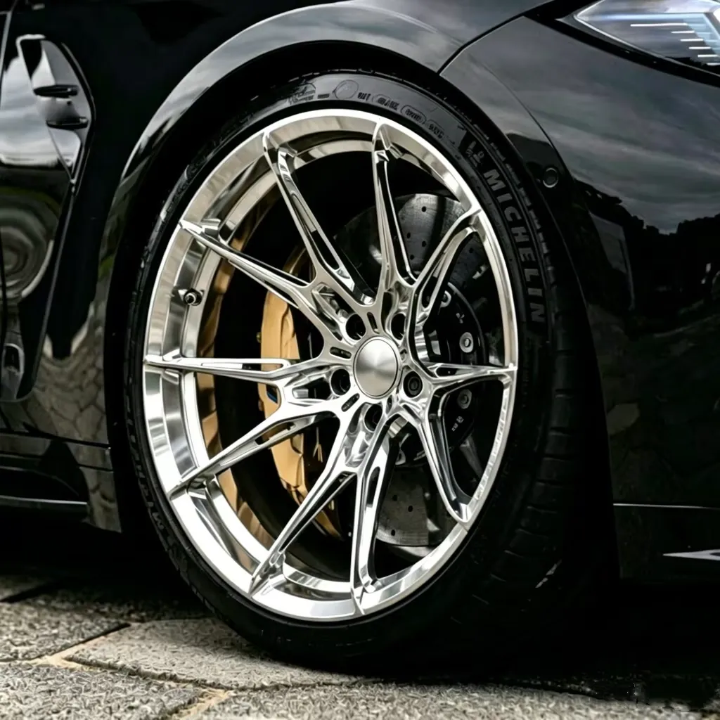 JG Forged Aluminum Alloy Wheels 5x112 5x114.3 5x120 17-22inch ET Customizable  Multi-Spoke Black Finish 3-Year Warranty forged wheel