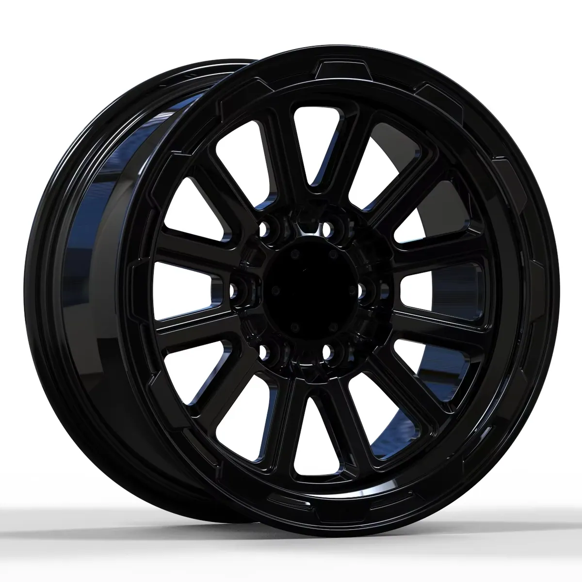 JG Forged Aluminum Alloy Gloss Black Multi Spoke Deep Concave Off 5x114.3 6x139.7 17-22 Inch for SUV Pickup Off Road Vehicles forged wheel