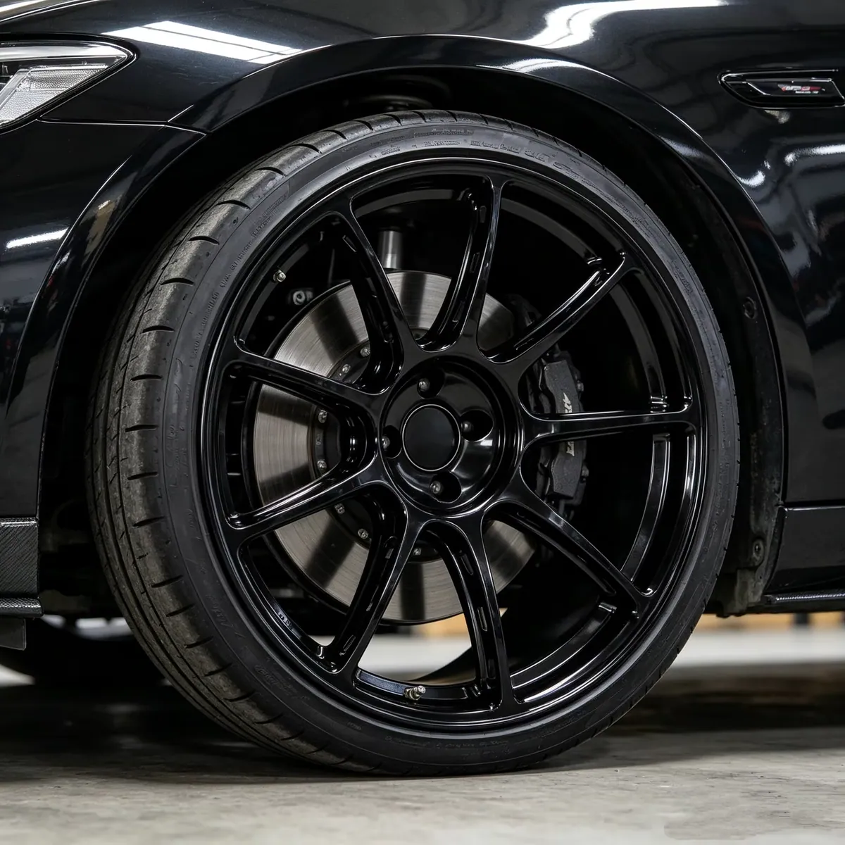 JG Forged Wheels Black 16 17 18 19 20 21 22 Inch Multi Spoke 5x100 5x114.3 Painted Finish  for Passenger Cars forged wheel