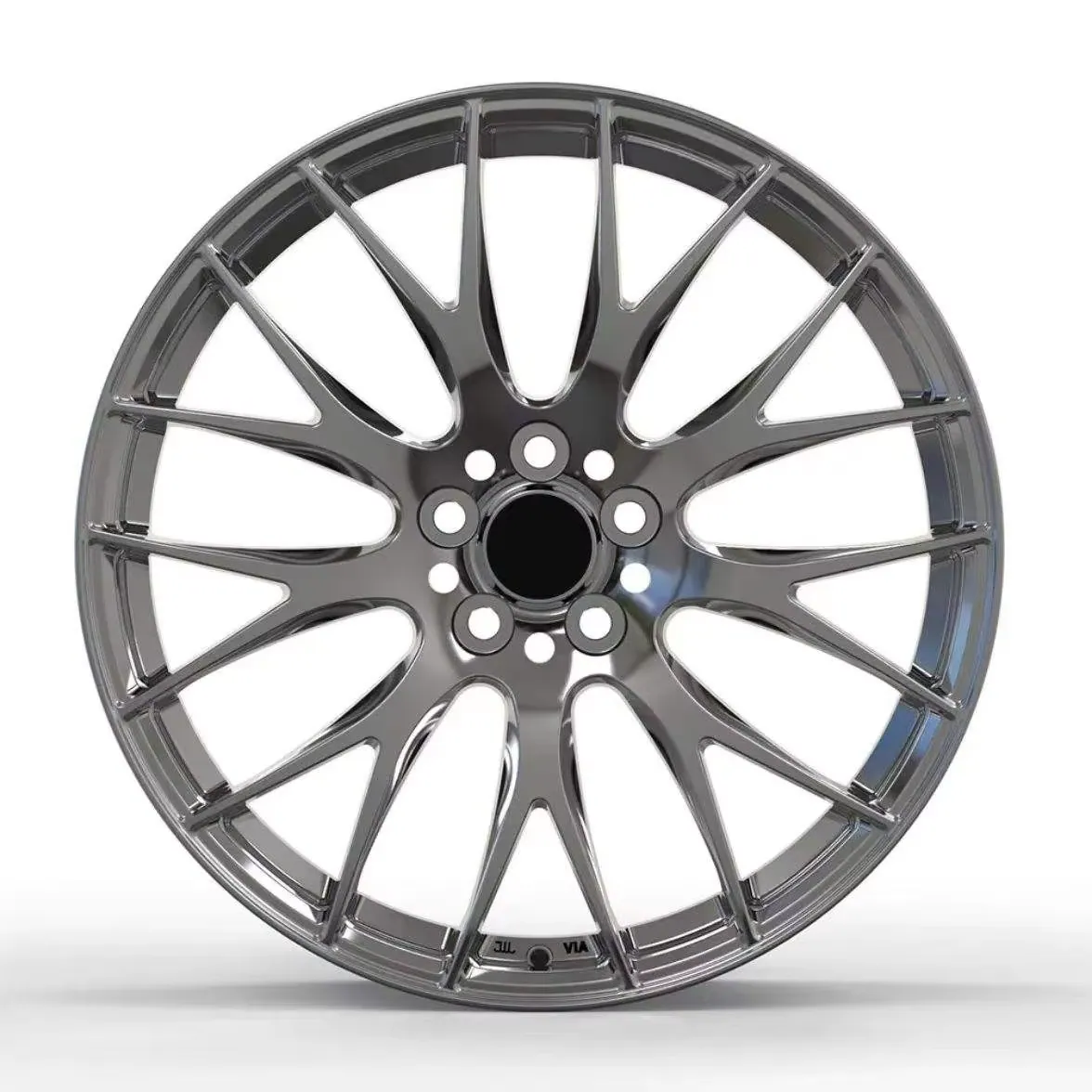 JG Forged Chrome Plated Multi Thin Spoke Alloy Wheels 18-24 Inch 5x112 5x120 5x130 for Mercedes BMW Audi Porsche Tesla SUV — JG forged wheel