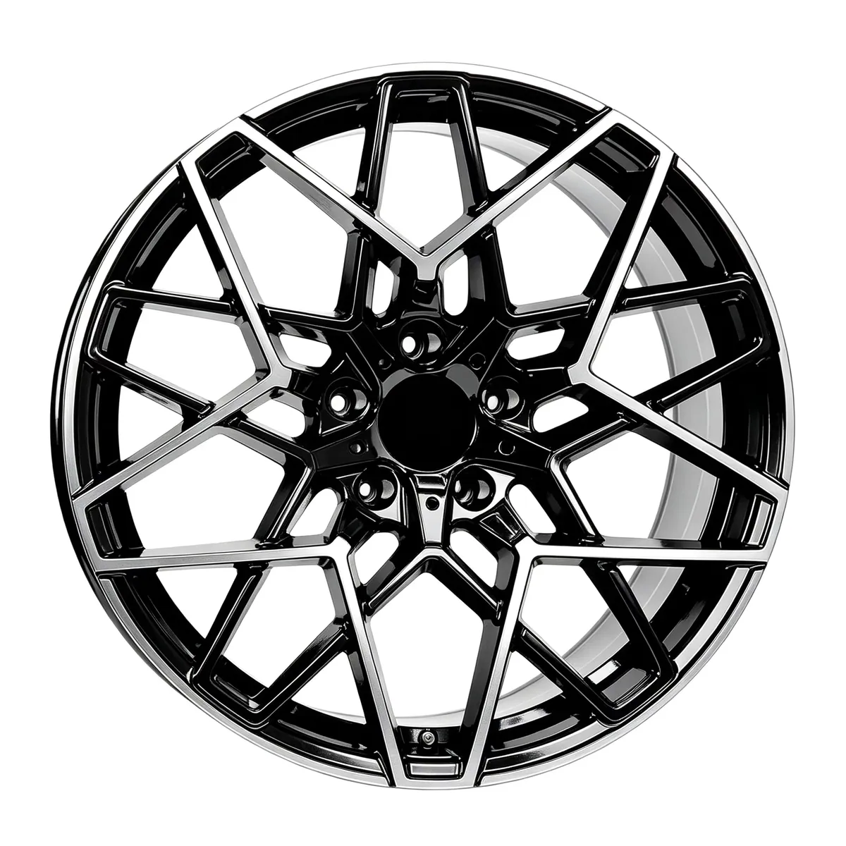 JG Forged Gloss Black Machined Multi Y Spoke Alloy Wheels 17-22 Inch 5x112 5x114.3 Sport Rims for Passenger Cars forged wheel
