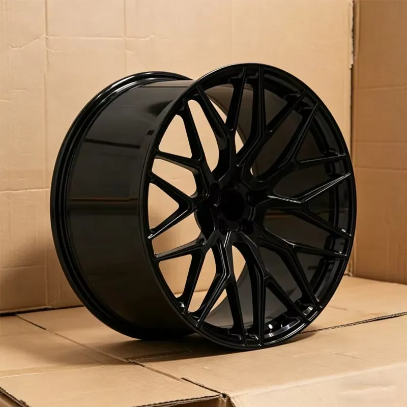 JG Forged Wheels Gloss Black Multi Y Spoke Sport Alloy Rims 18-24 Inch 5x112 5x114.3 For BMW Audi Tesla Porsche Performance Cars forged wheel
