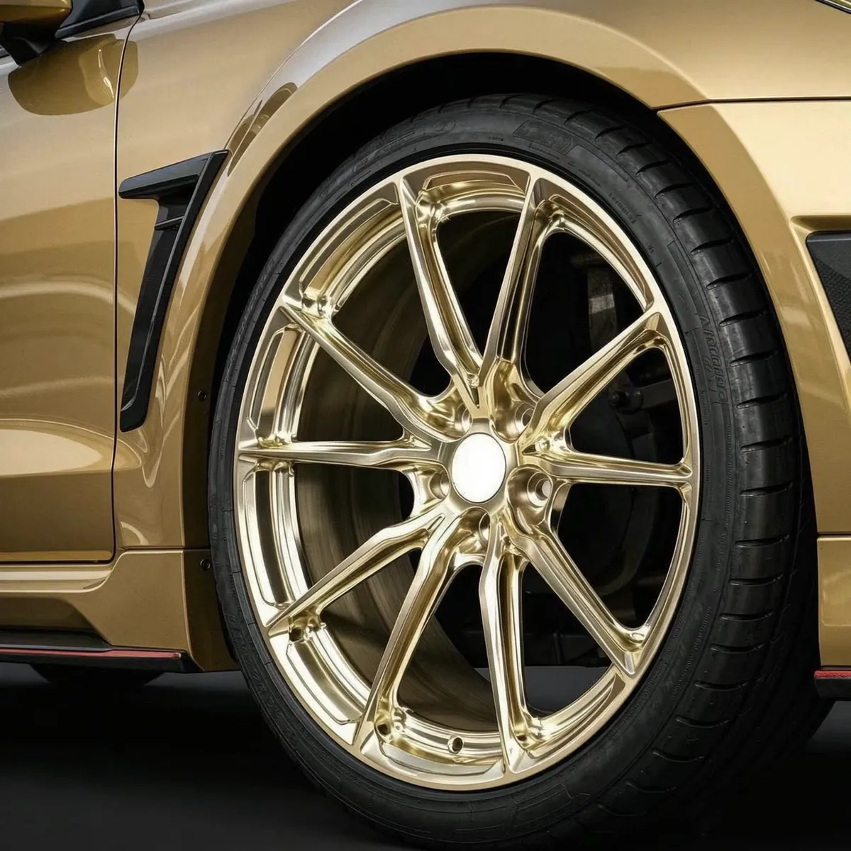 JG Forged Wheels  Gloss Gold Multi Spoke 16 17 18 19 20 21 22 Inch 5x100 5x114.3 Polished Finish for Porsche BMW Passi forged wheel