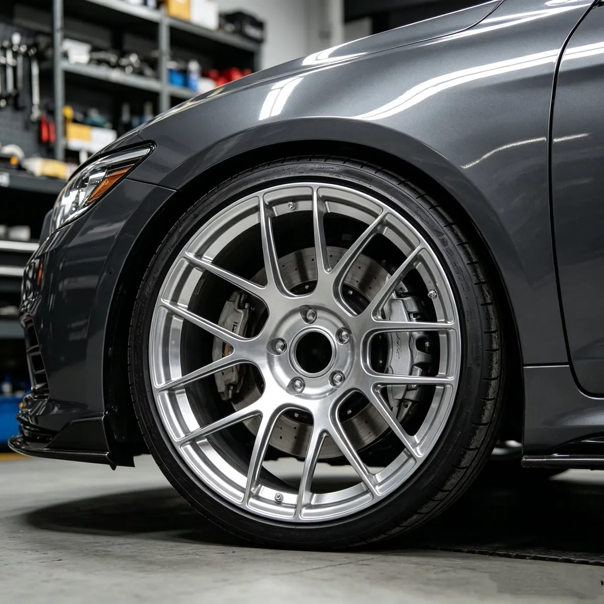 JG Forged Wheels  Gloss Silver Multi Spoke 16 17 18 19 20 21 22 Inch 5x100 5x114.3 Polished Finish Wheels for Passenger Cars forged wheel