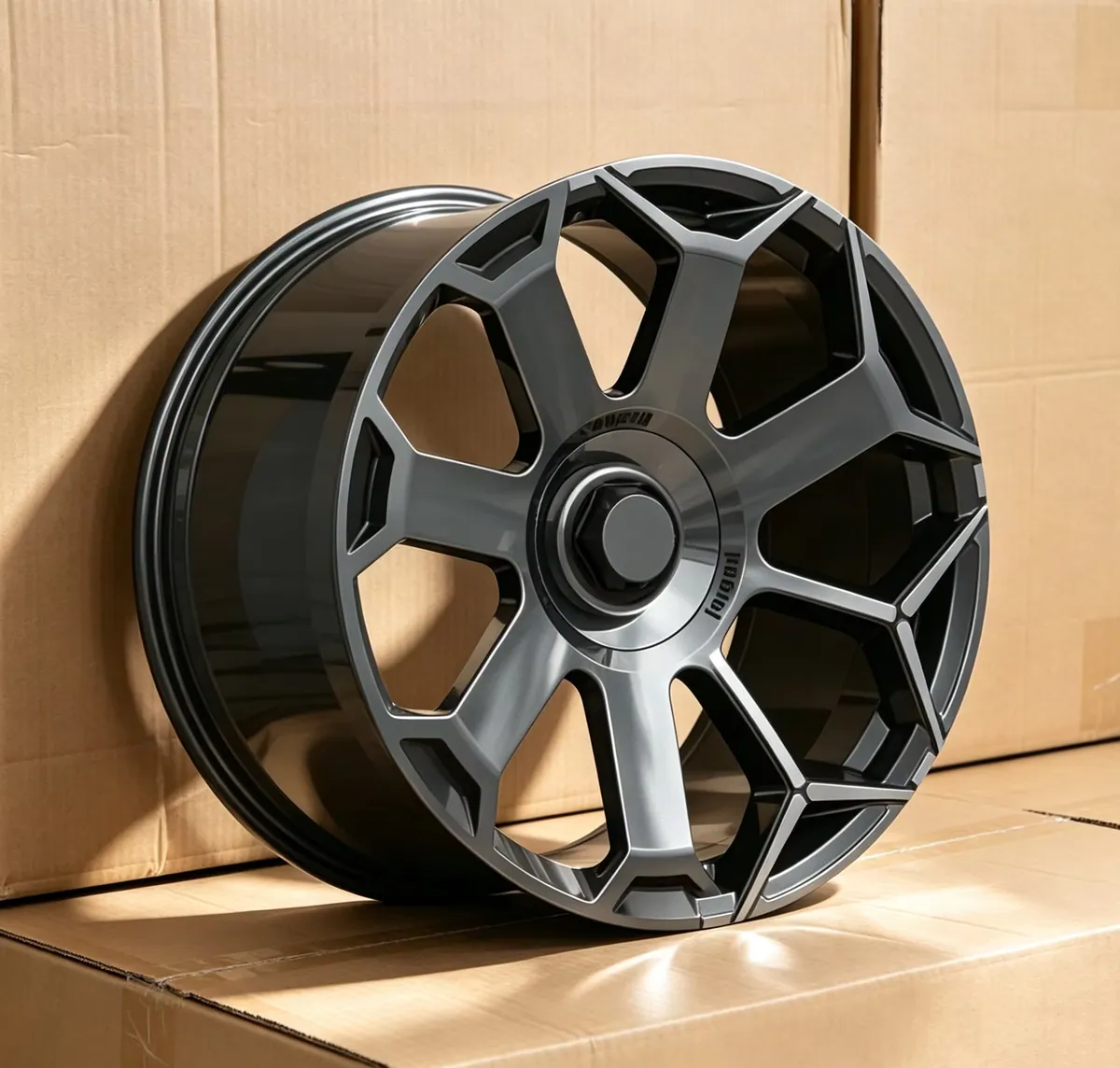 JG Forged Wheels Gunmetal Machined Face Concave Deep Dish Alloy Rims  6x139.7 5x127 Heavy Load Offroad Pickup SUV forged wheel