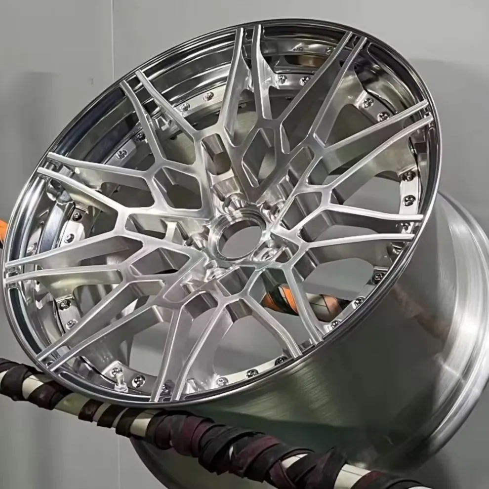 JG Forged Wheels Polished and Brushed Rims 2-Piece 5x120 5x112 17-24Inch  for M3 X3m X7 X4m M4 M340i Passengre Car Wheels Tires forged wheel