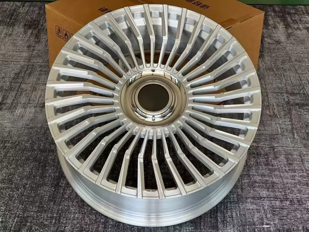 JG Forged Silver Machined Multi Spoke Concave Luxury Car Monoblock Forged Tuning Wheels for Universal Luxury Passenger Car forged wheel