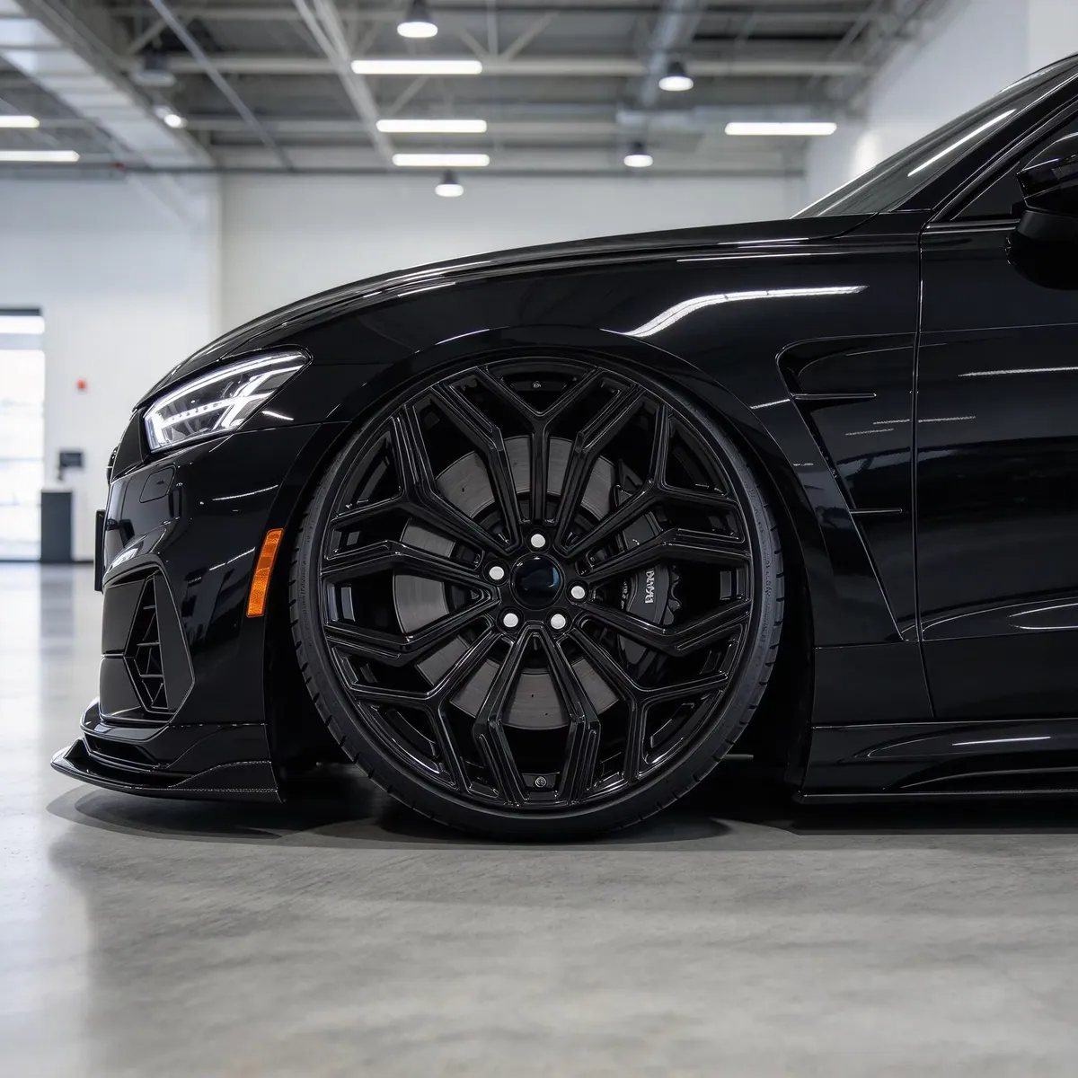 JG  High Quality Monoblack Black Passenger Car Wheels 23X9.5 Inch Forged Wheels 5X120 Alloy Rims for RANGE ROVER SPORT L494 forged wheel