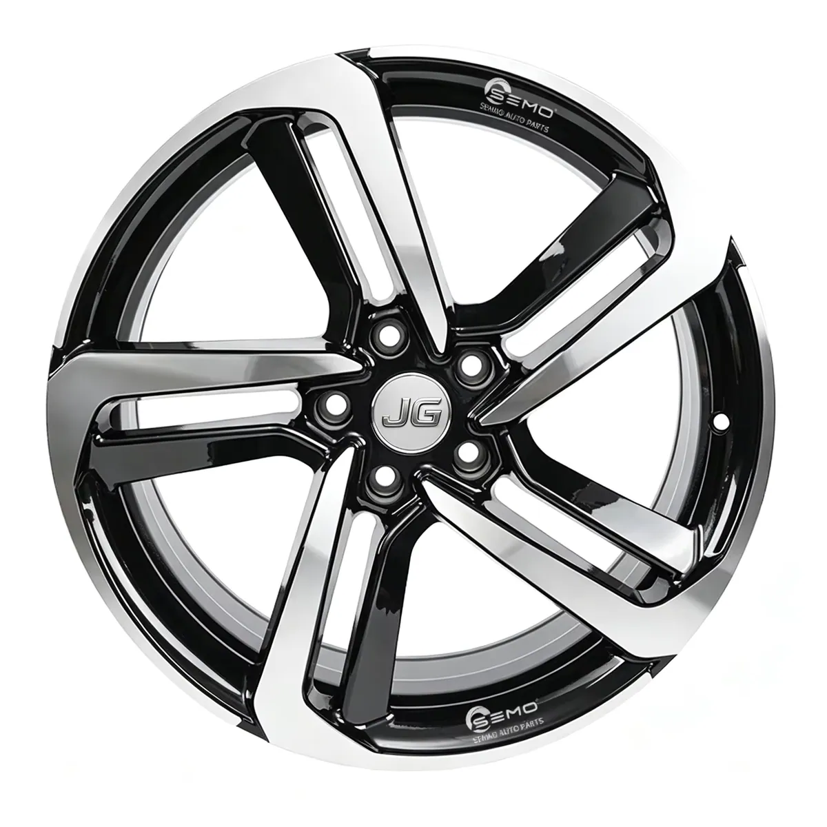 JG JG706 17-22Inch 18x8 5x114.3 ET40 Bright Aluminium Alloy Forged 8J Five Spoke Universal Fitment 3-Year Warranty New for Audi forged wheel