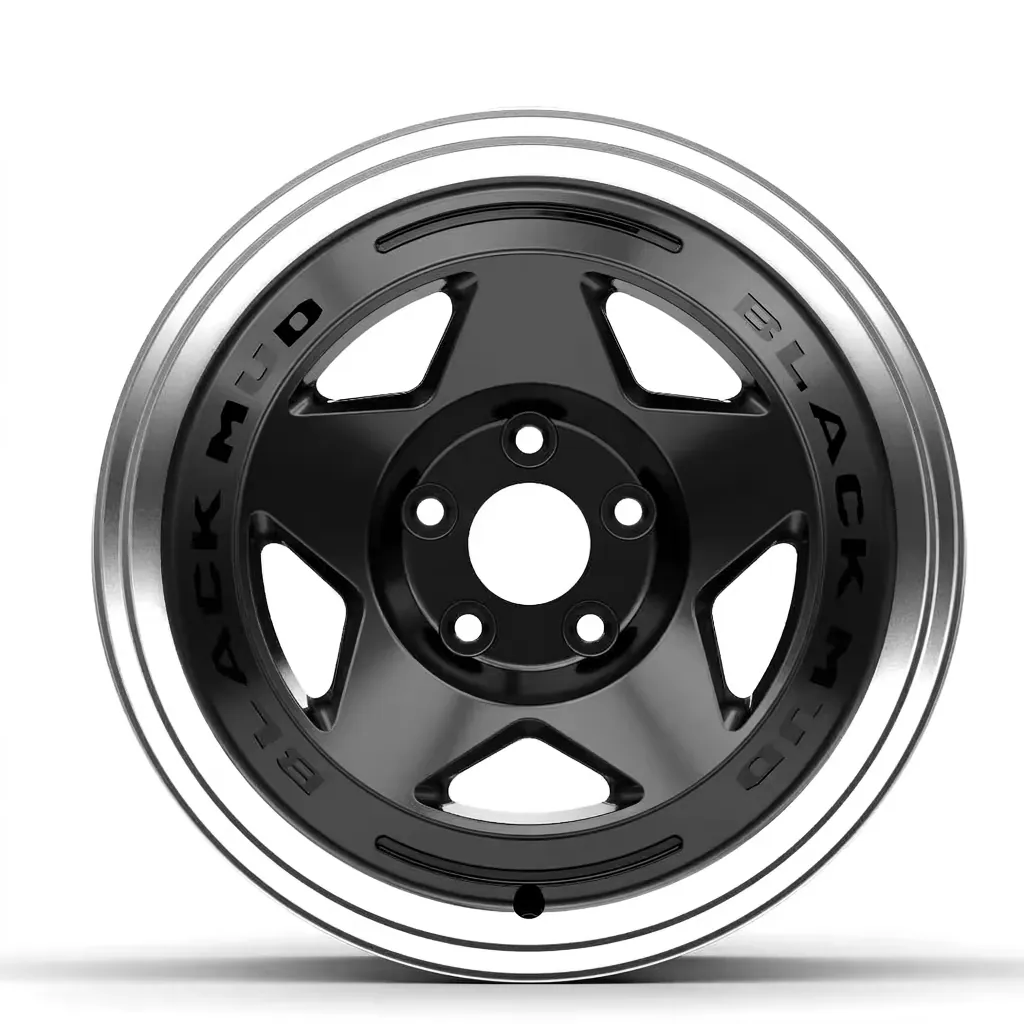 JG Matte Grey Machined Lip Embossed Letter 5 Spoke Retro Single Forged Alloy Wheels Off-Road 4x4 for SUV Pickup Trucks forged wheel