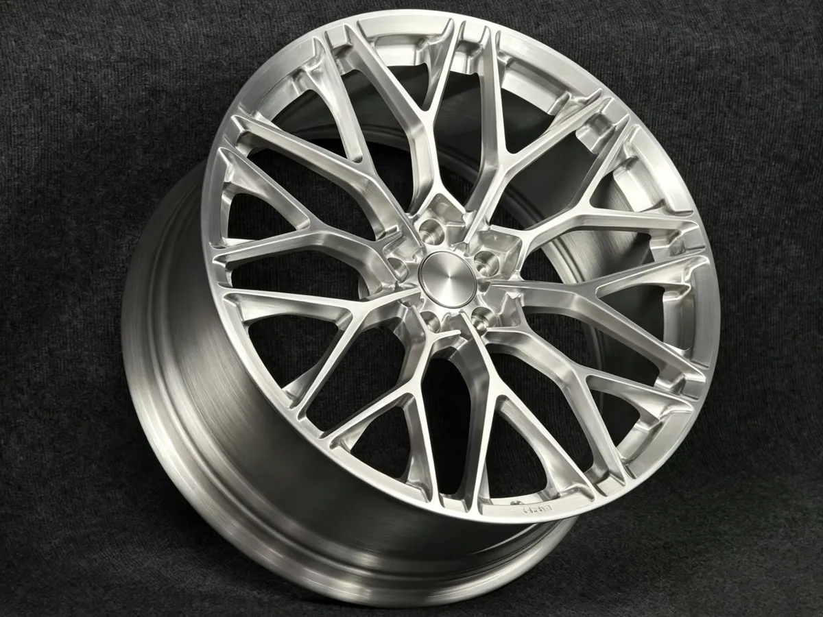 JG Monoblock Forged Aluminum Wheels Y Multi Spoke Custom Brushed Alloy Rims for Luxury Car Retrofit for Passenger Car Upgrade — JG forged wheel