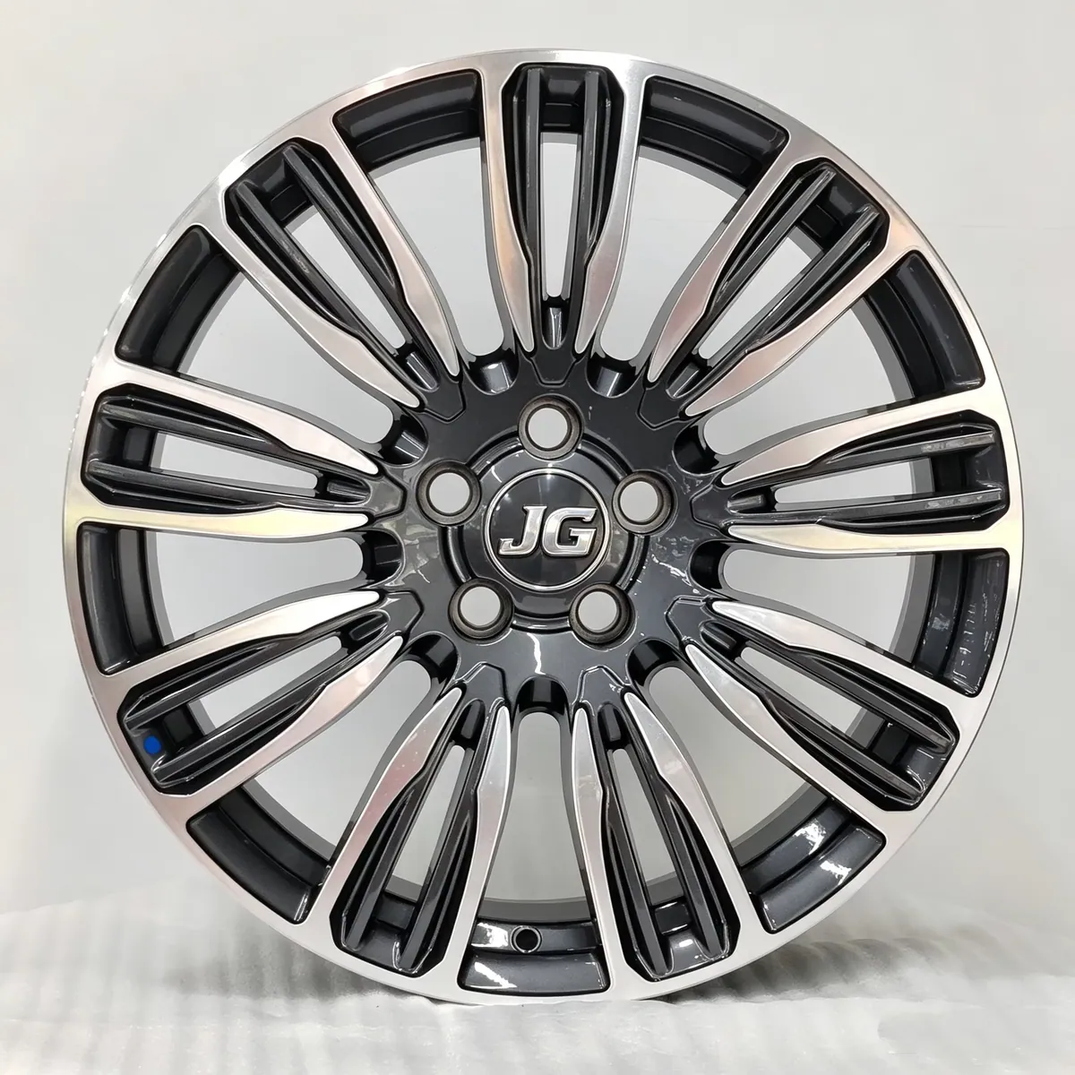 JG New Forged Aluminum Alloy Zinc Plated Multi Spoke Wheels 17-22 Inches Silver Finish 3-Year Warranty for Retrofit/Upgrade — JG forged wheel