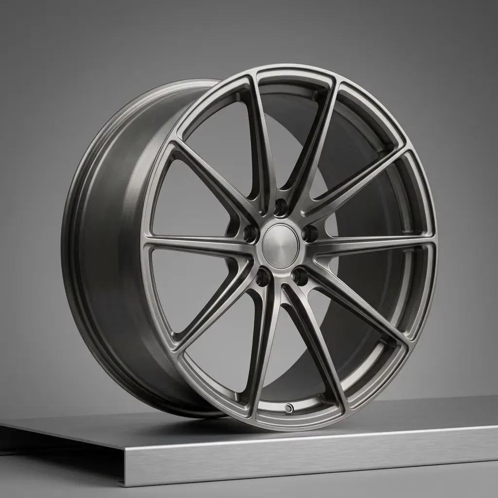 JG New Sport Multi Spoke Design, 17-22 Inch Passenger Car Alloy Wheels, High-quality and High-performance, Black Paint Finish forged wheel