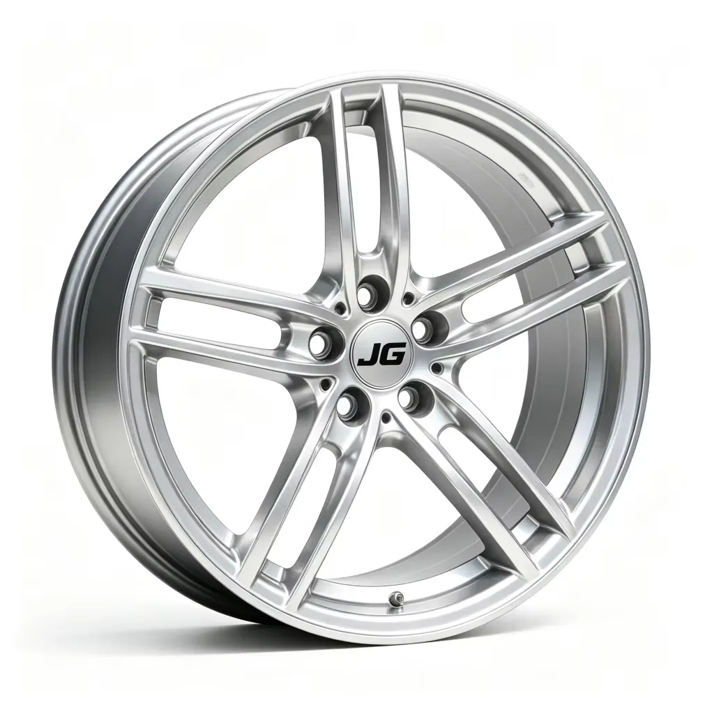 JG One Piece 6061-T6 Forged Aluminum Wheels Multi Spoke Silver Polished Custom PCD ET Hub Bore Sport Car Alloy Rims forged wheel