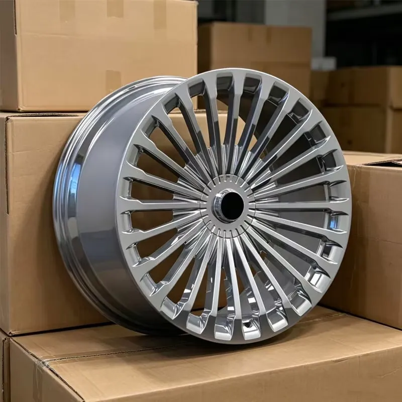 JG One-piece Forged Wheels Mirror Polished Radial Multi Thin Spoke VIP Alloy Rims 17-22 Inch 5x112 5x114.3 for Passenger Car forged wheel