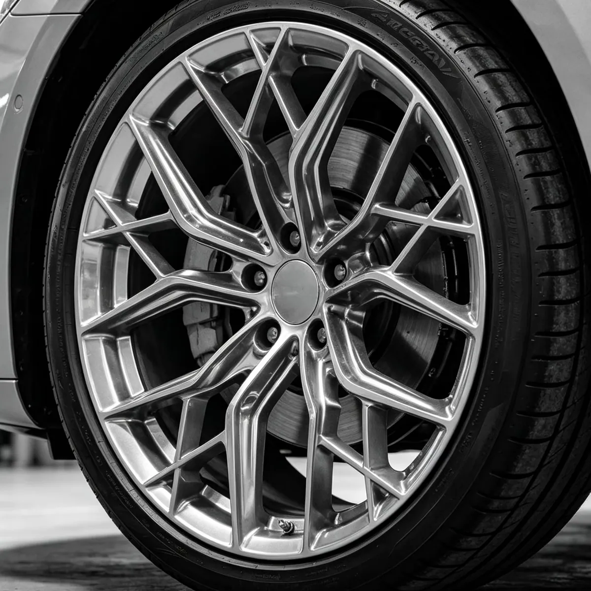 JG Polished Silver Forged Aluminum Car Wheel Rim PCD 98-130mm ET25-45mm Custom Fit for SUV  Vehicles Customizable Alloy Wheels forged wheel