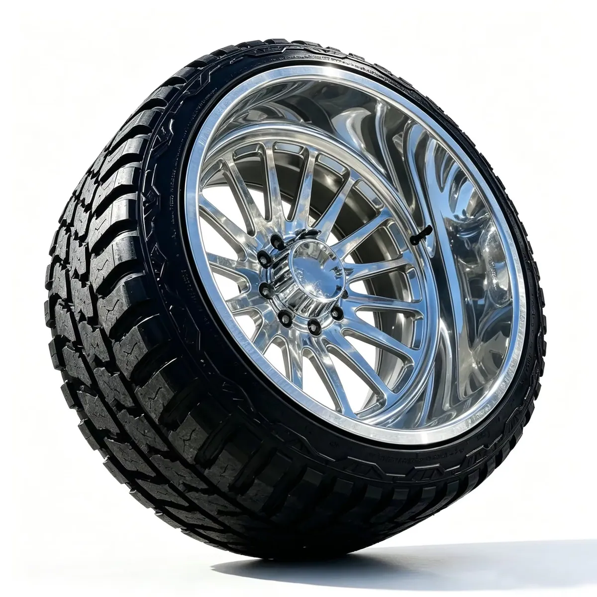 JG Truck Forged New Deep Dish Wheels 26x14 26x12 24x14 Super Single PCD 6x135 6x5.5 8x6.5 8x170 GMC/Chevy 1500/2500/3500 forged wheel