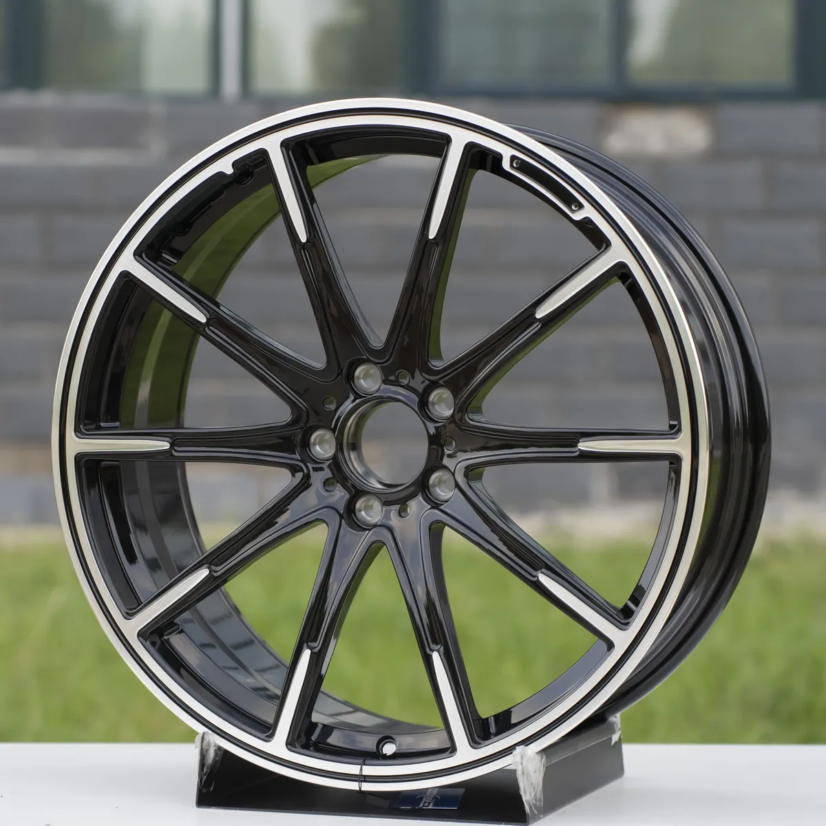 JGFactory Made Lightweight High Anti-Fatigue Chrome Lip Rims 5 Lug Universal Forged Wheel Rims for Racing Sport Car Modification forged wheel