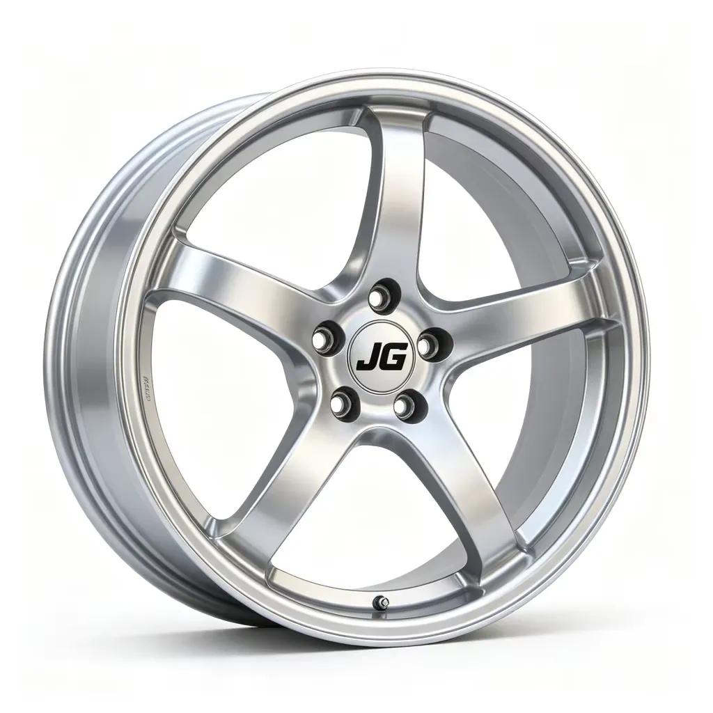 New Custom 5-Spoke Deep Chrome Plating Forged Lightweight High Performance Aluminum Alloy Wheels 17-22 Inch Fit for BMW, Toyota — JG forged wheel