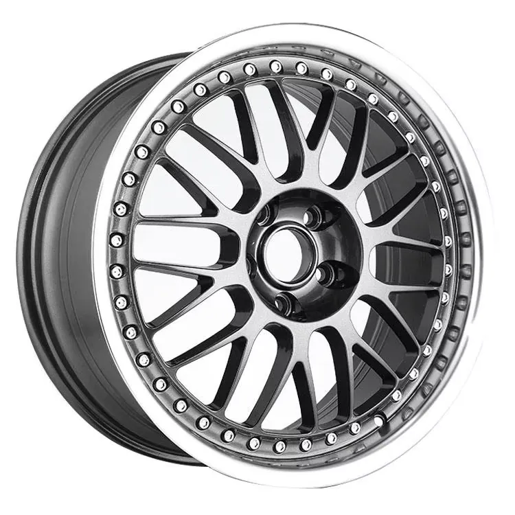 New High-quality Forged 2-piece Car Wheels 17-22 Inch Deep Chrome Lip Brushed Multi Spoke Aluminum Alloy Wheels — JG forged wheel